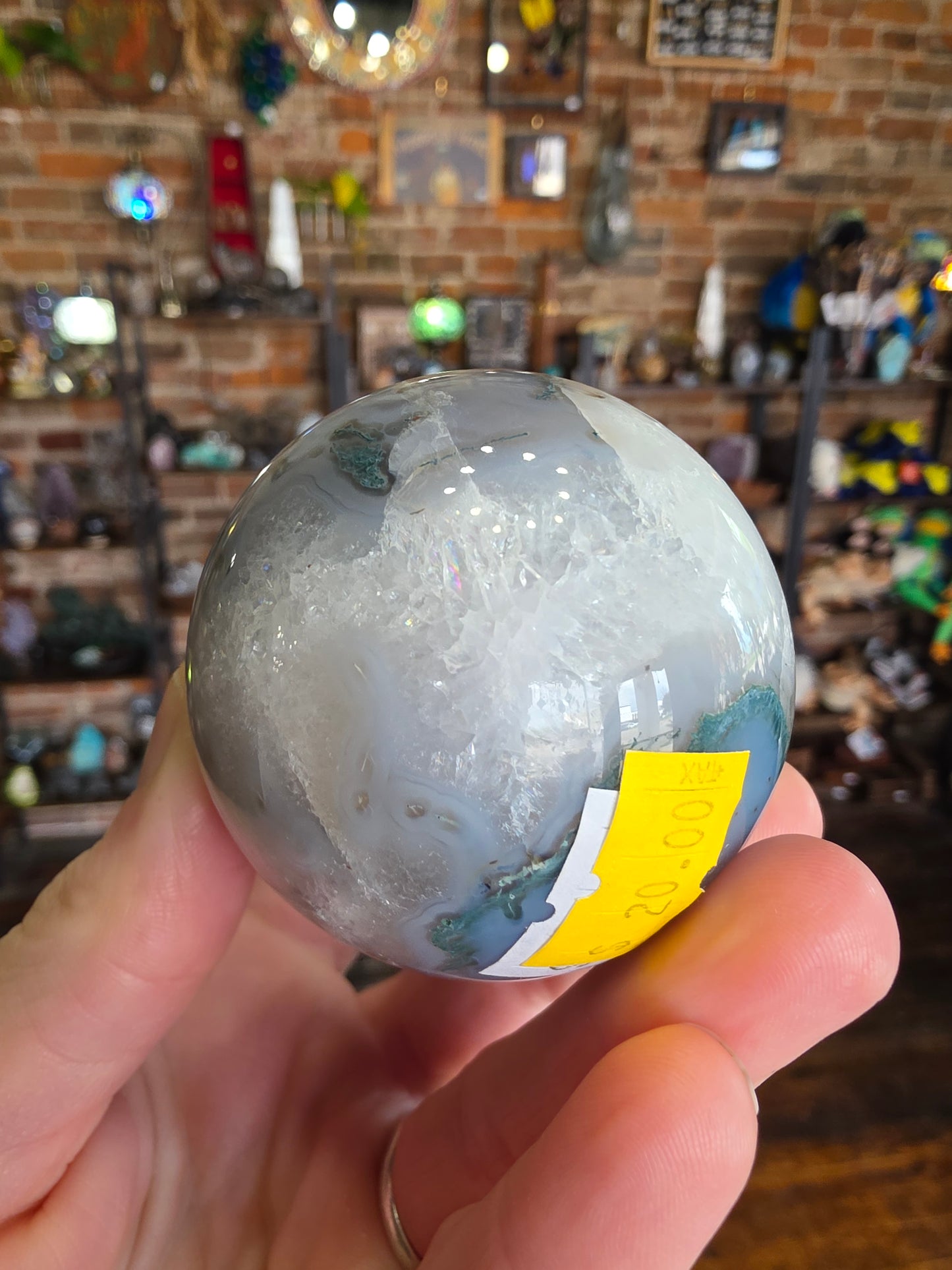 Moss Agate Sphere