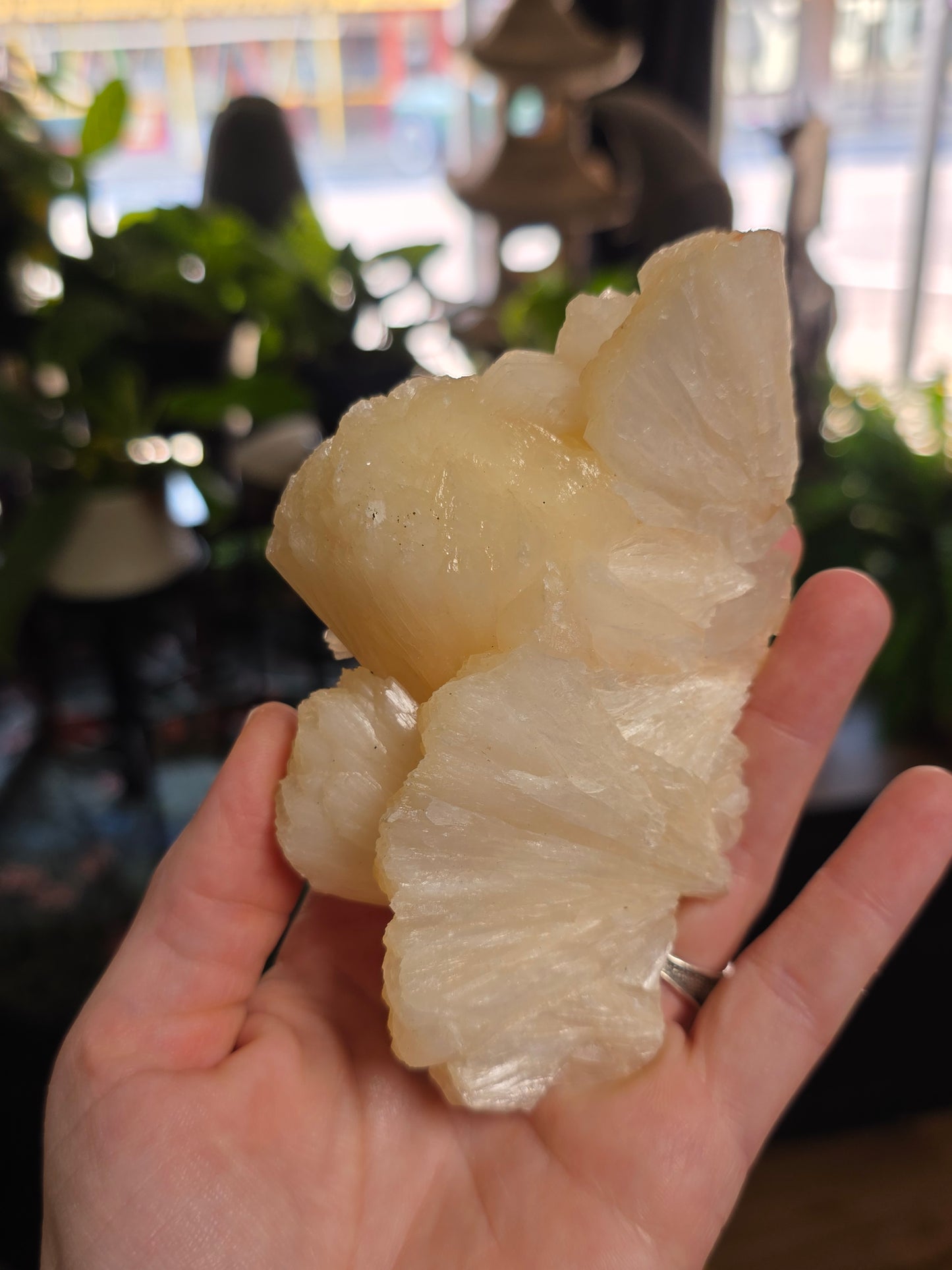 Stillbite with Apophyllite