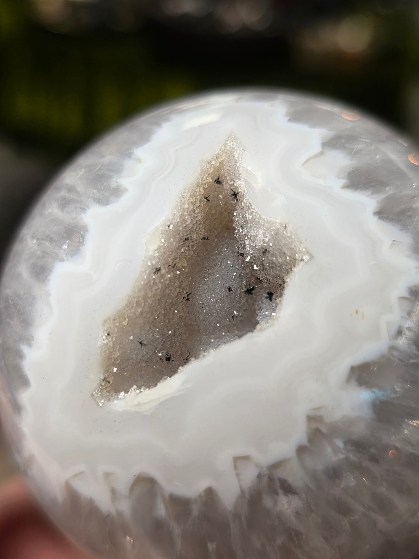 Druzy Agate Sphere