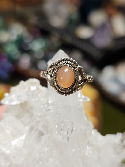 Size 7 Sunstone Ring