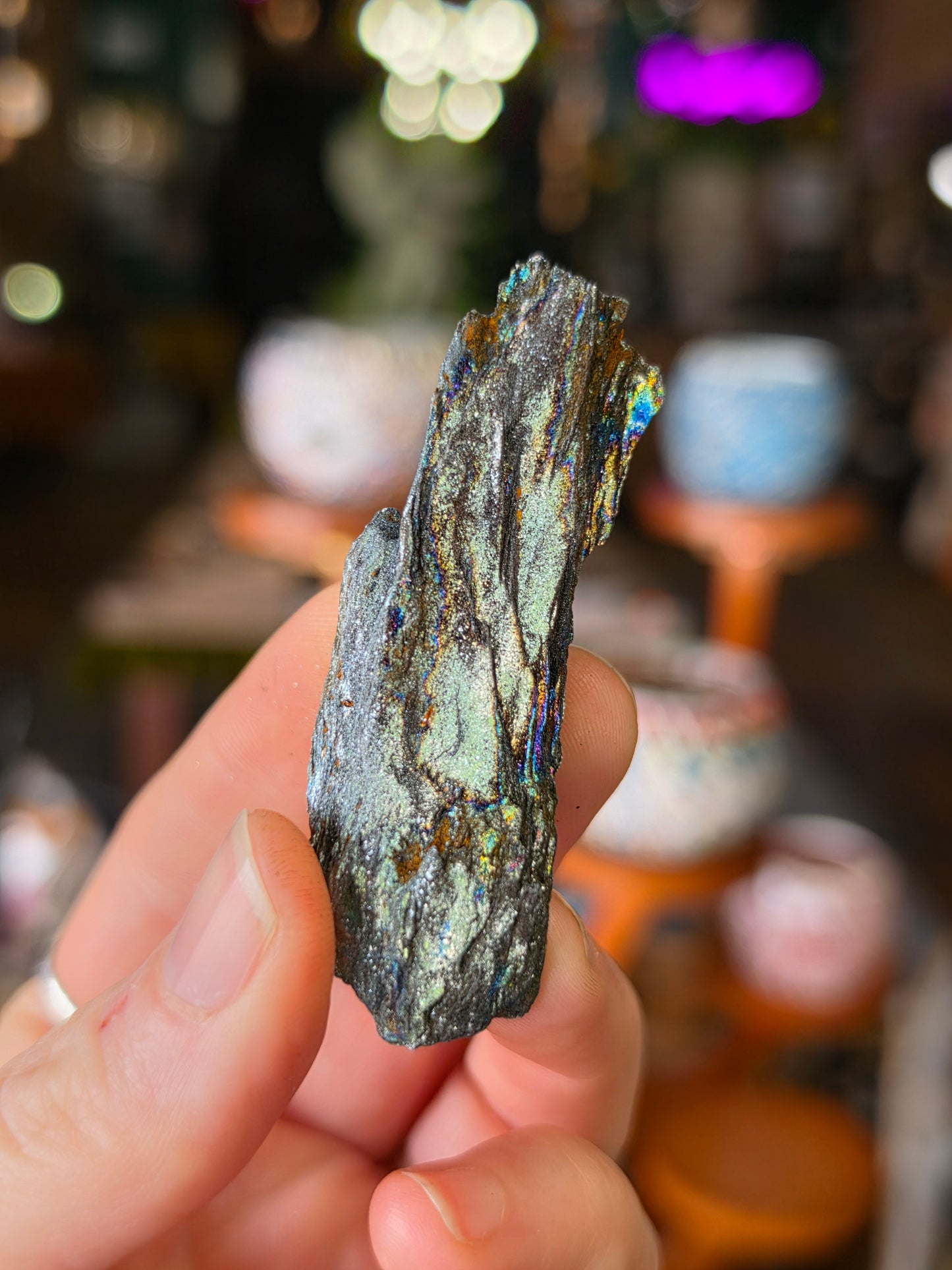 Iridescent Hematite
