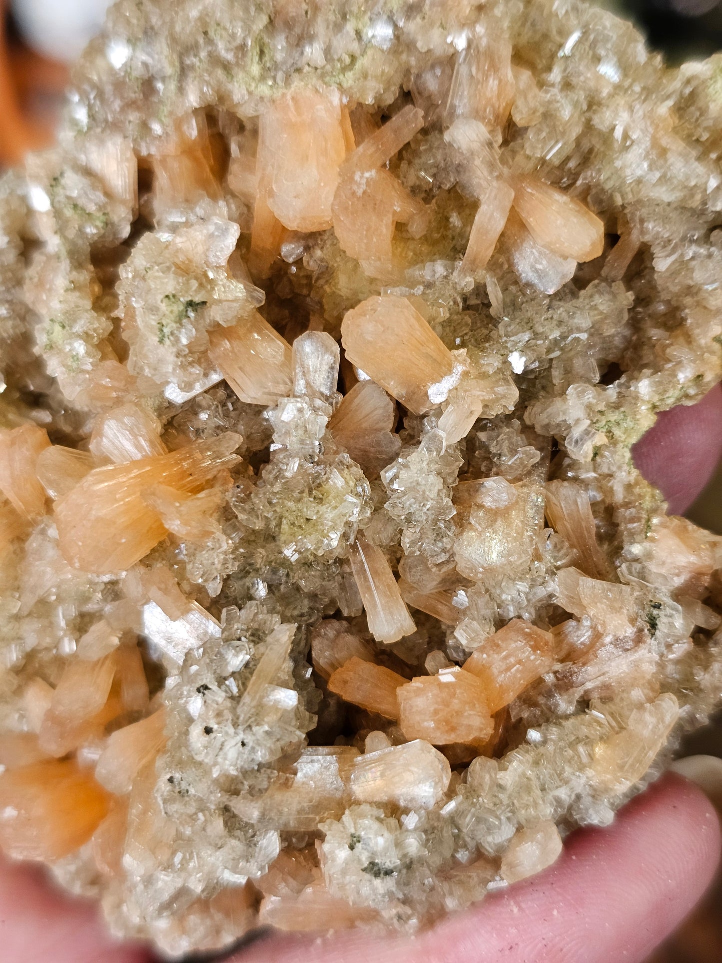 Peach Stilbite