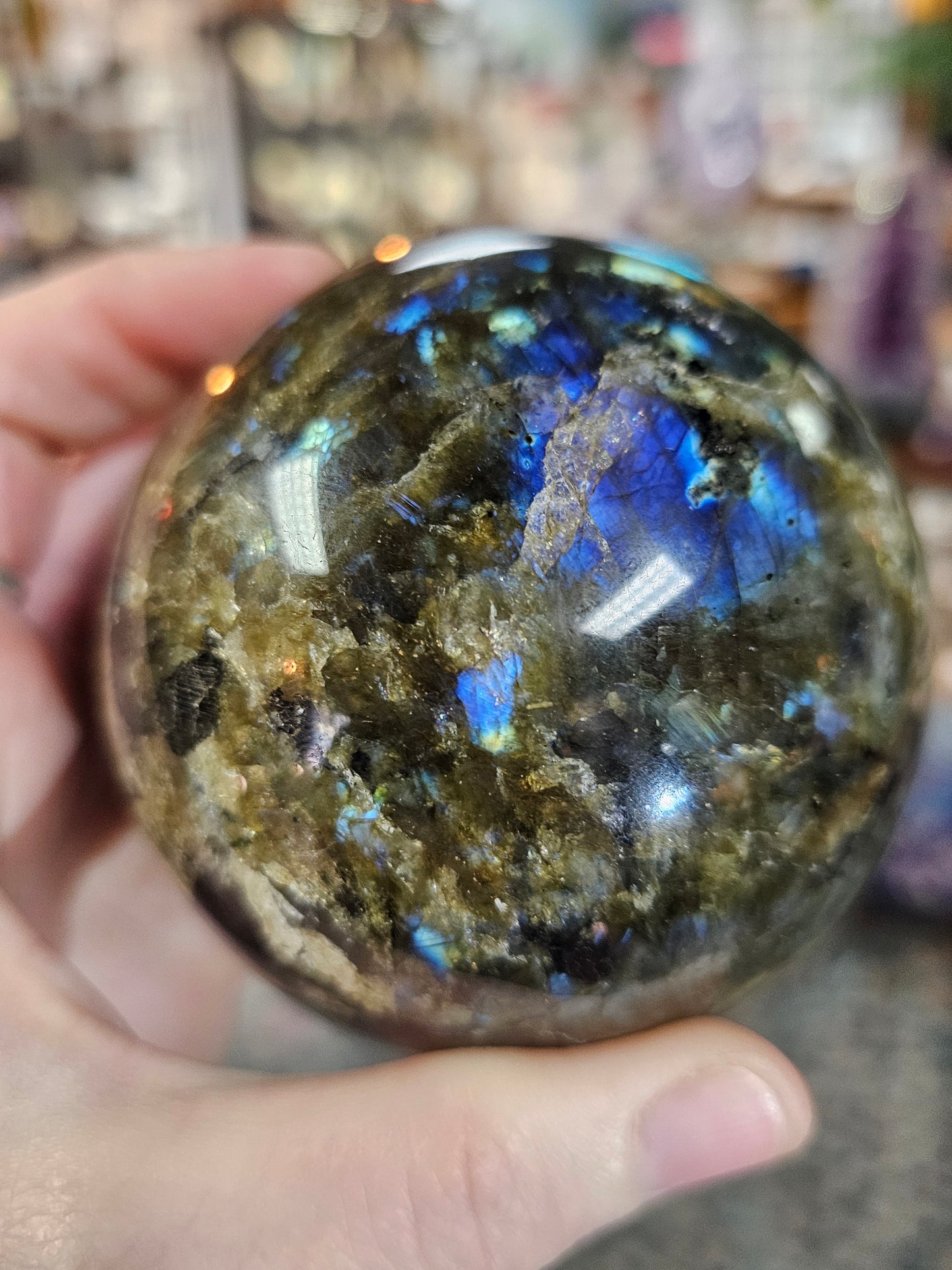 Labradorite Sphere