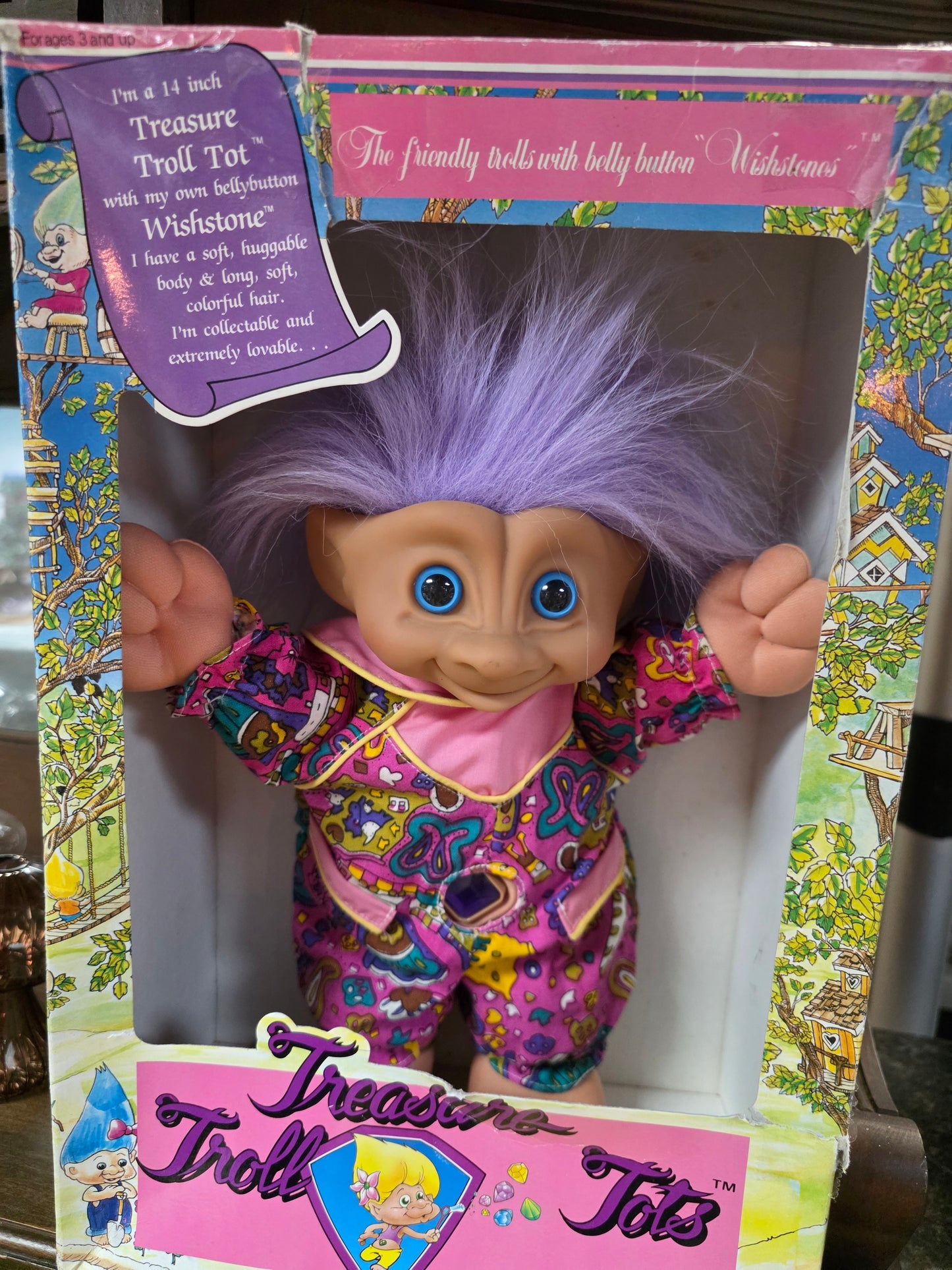 Original 90s Treasure Troll Doll