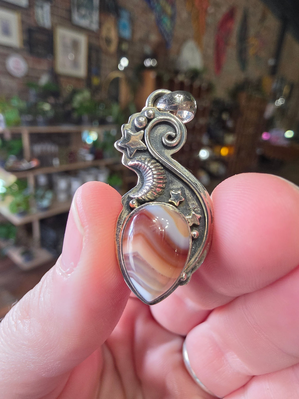 Sardonyx Agate Pendant