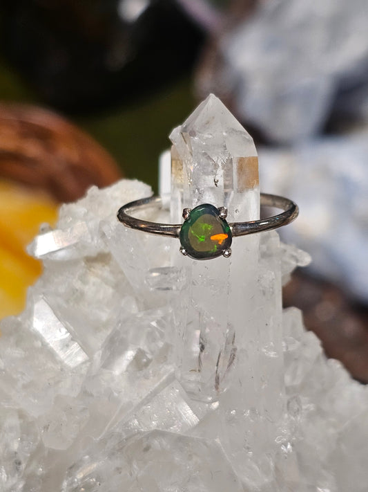 Size 9 Chalama Opal Ring