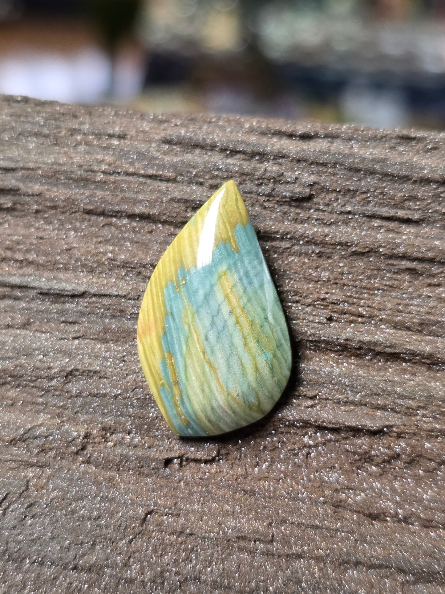 Freedom Jasper/ Larsonite Cabochon