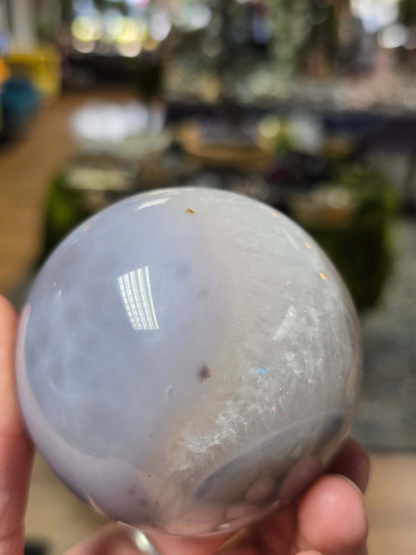 Druzy Agate Sphere