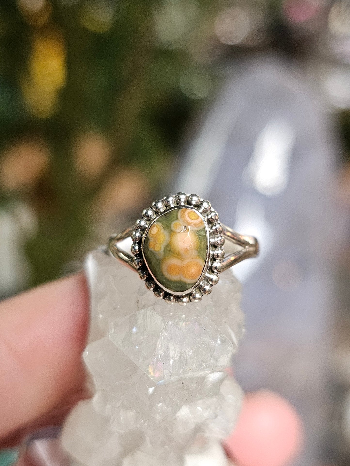 Size 6 Ocean Jasper Ring