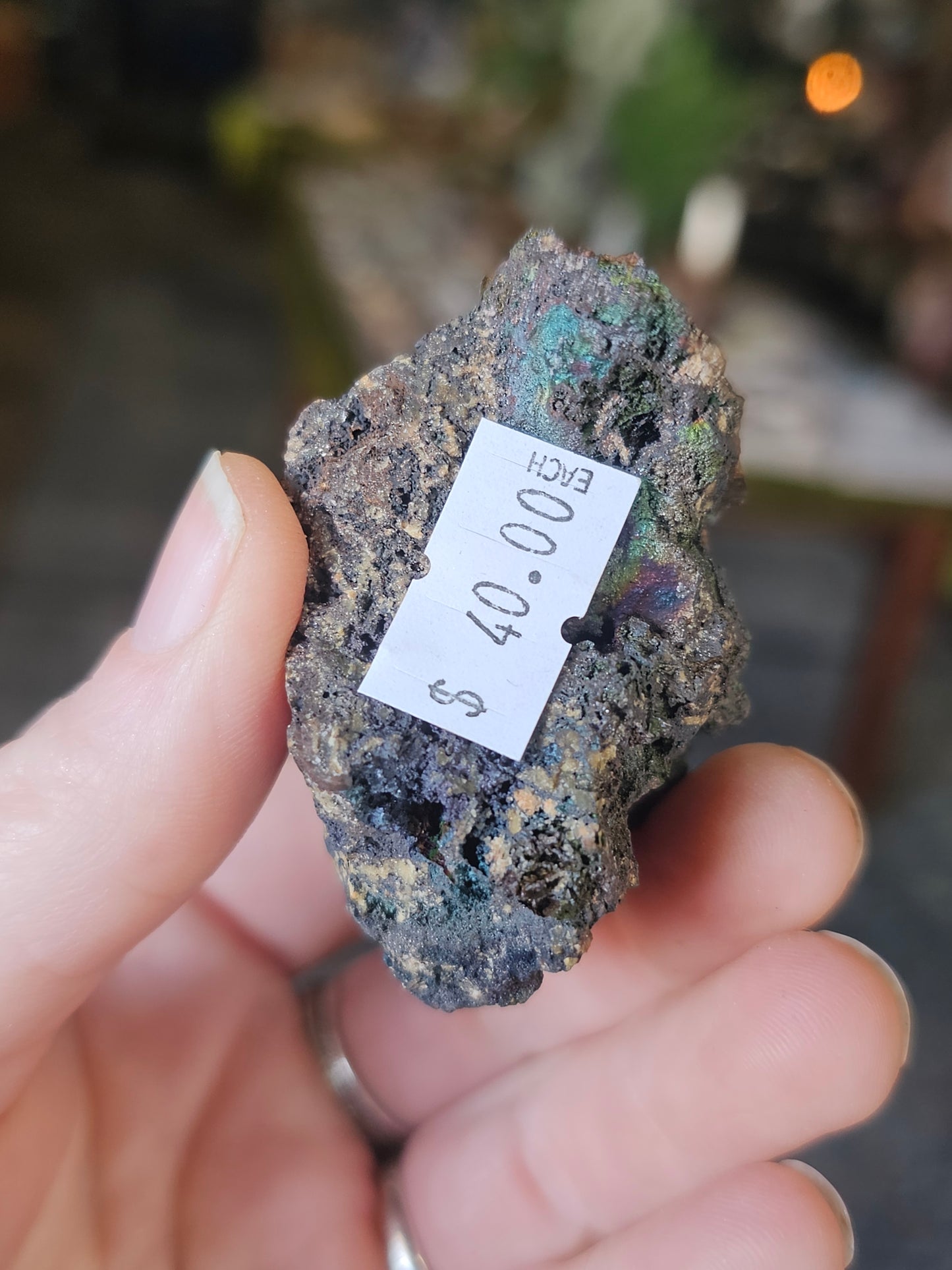 Iridescent Limonite