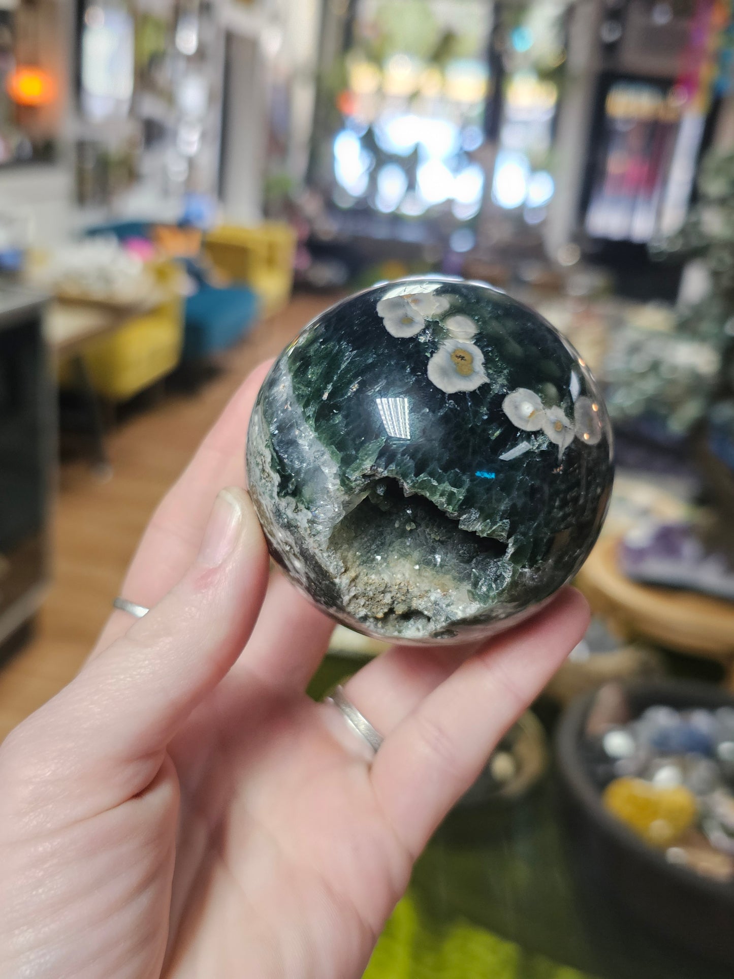 Ocean Jasper Sphere