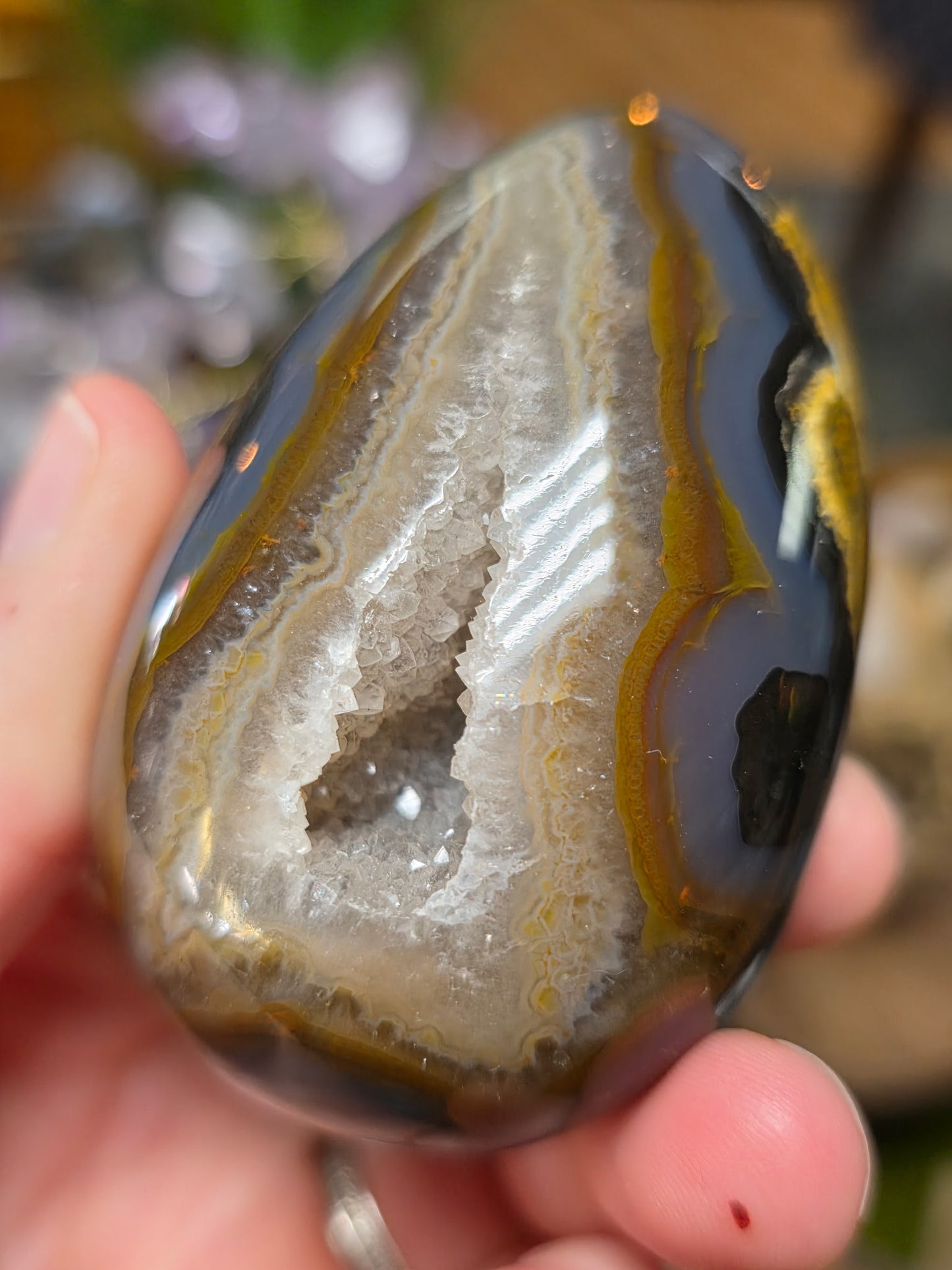 Warring State Agate Egg