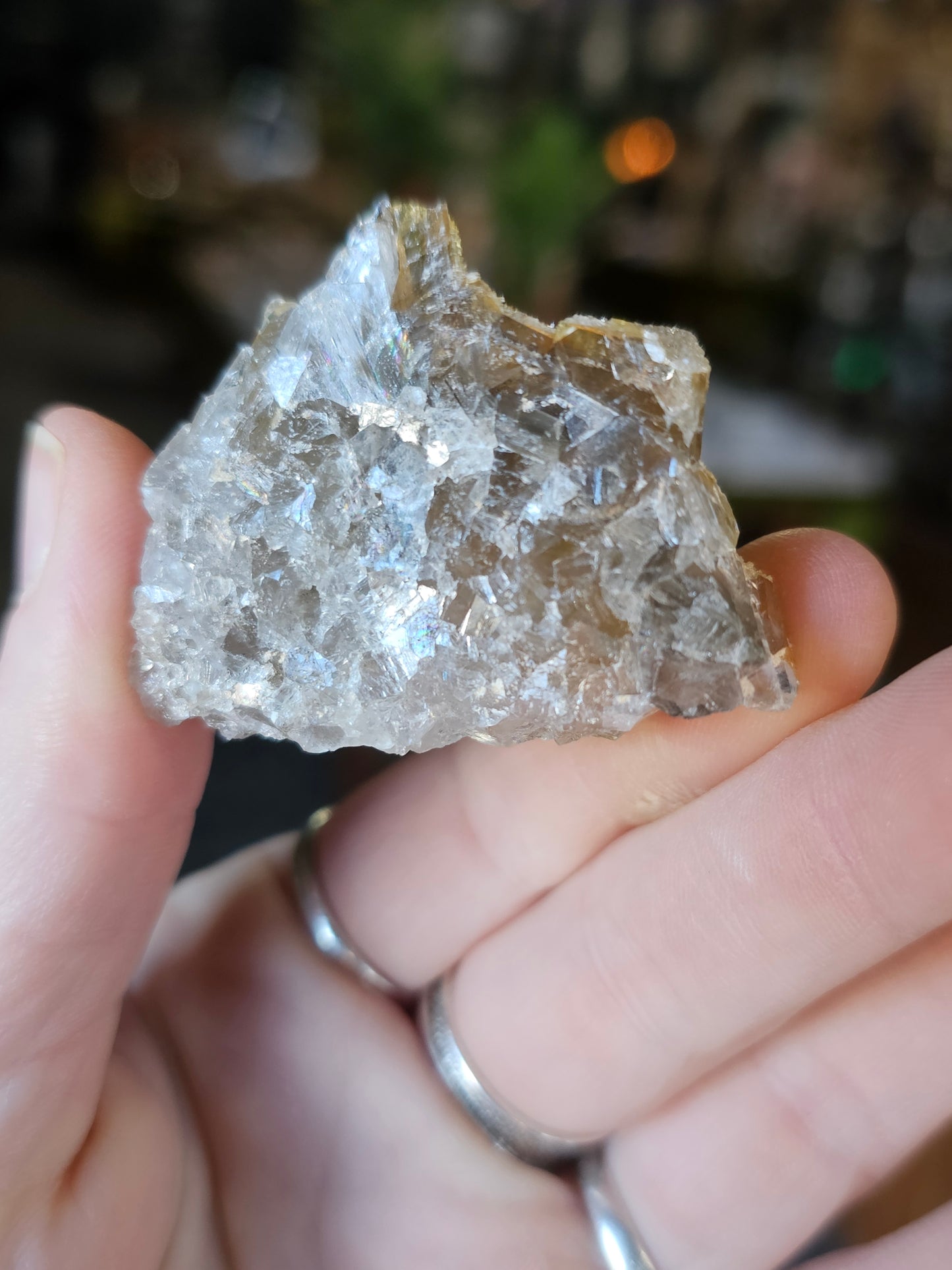 Iridescent Cubic Fluorite