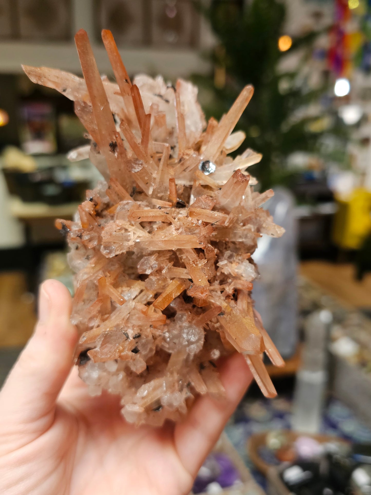 Specular Hematite on Quartz