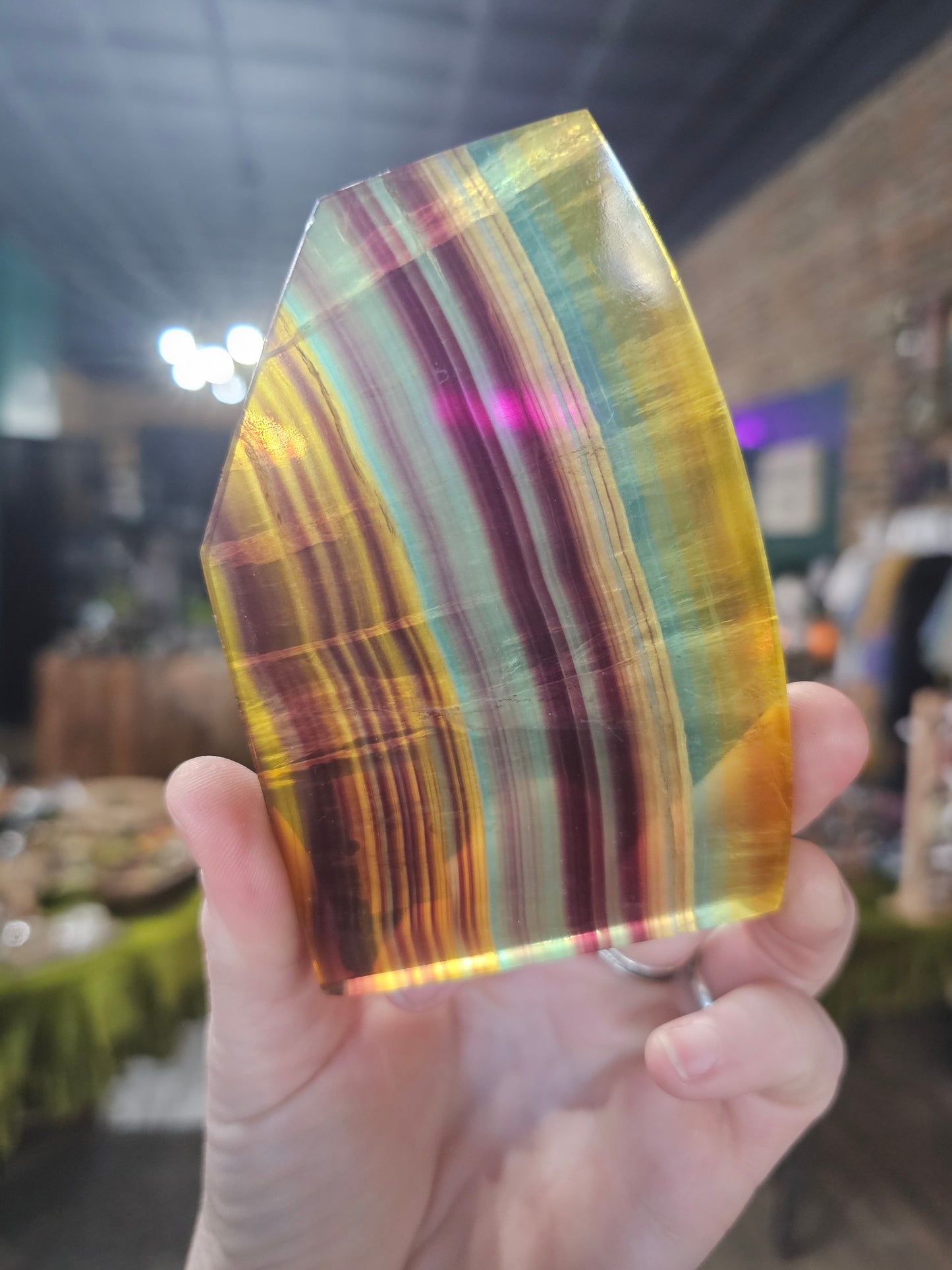 Polished Fluorite Window