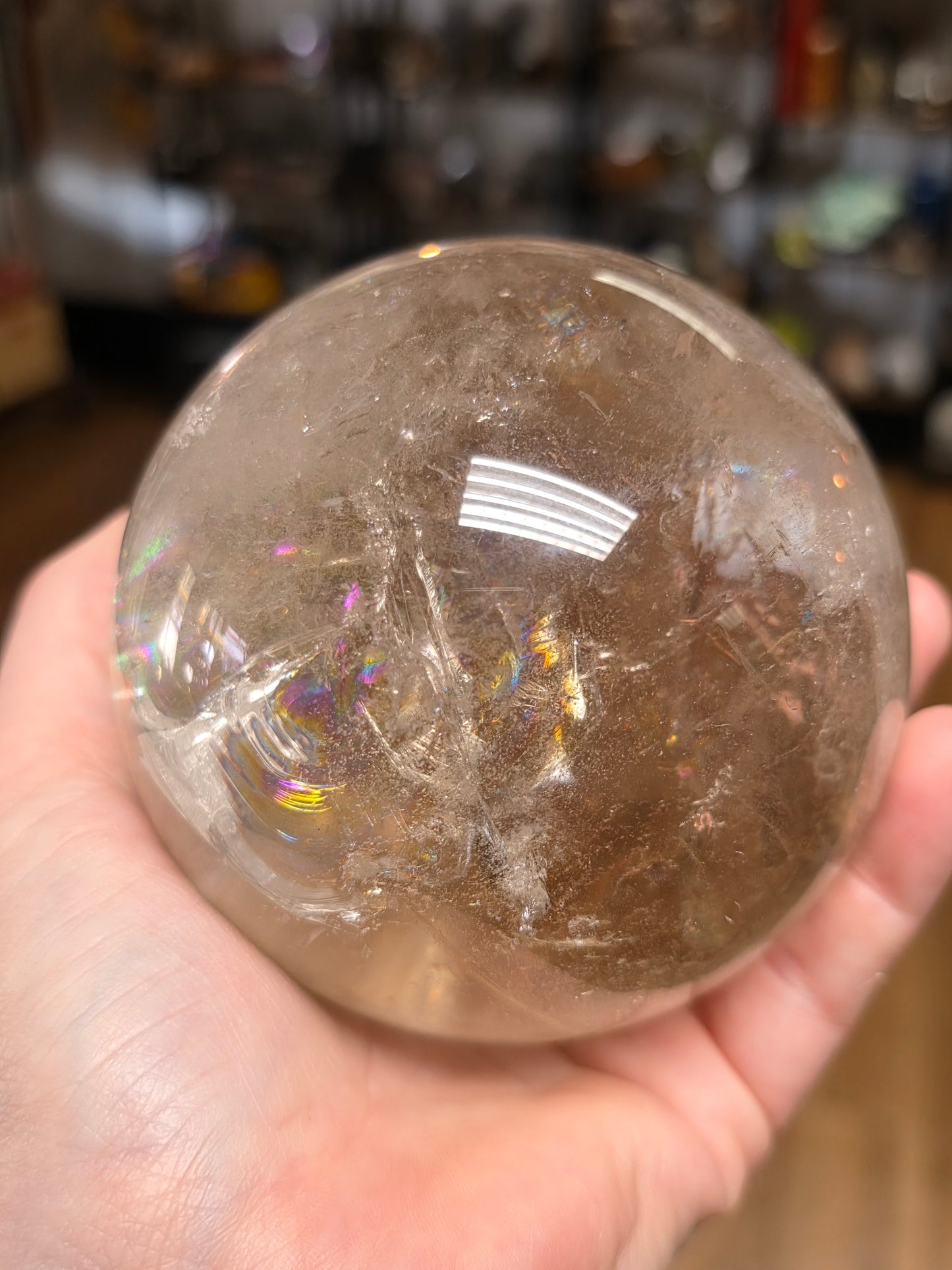 Smoky Quartz Sphere