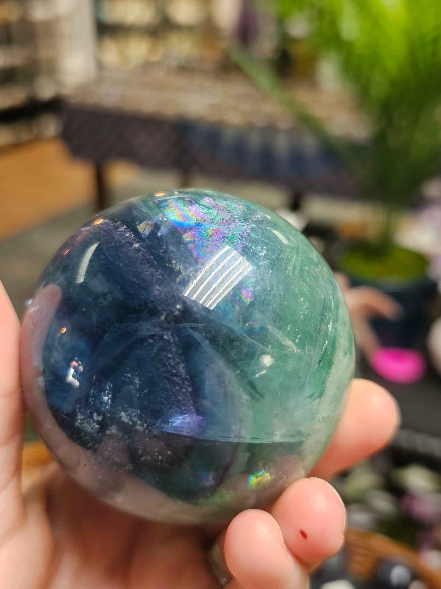 Fluorite Sphere