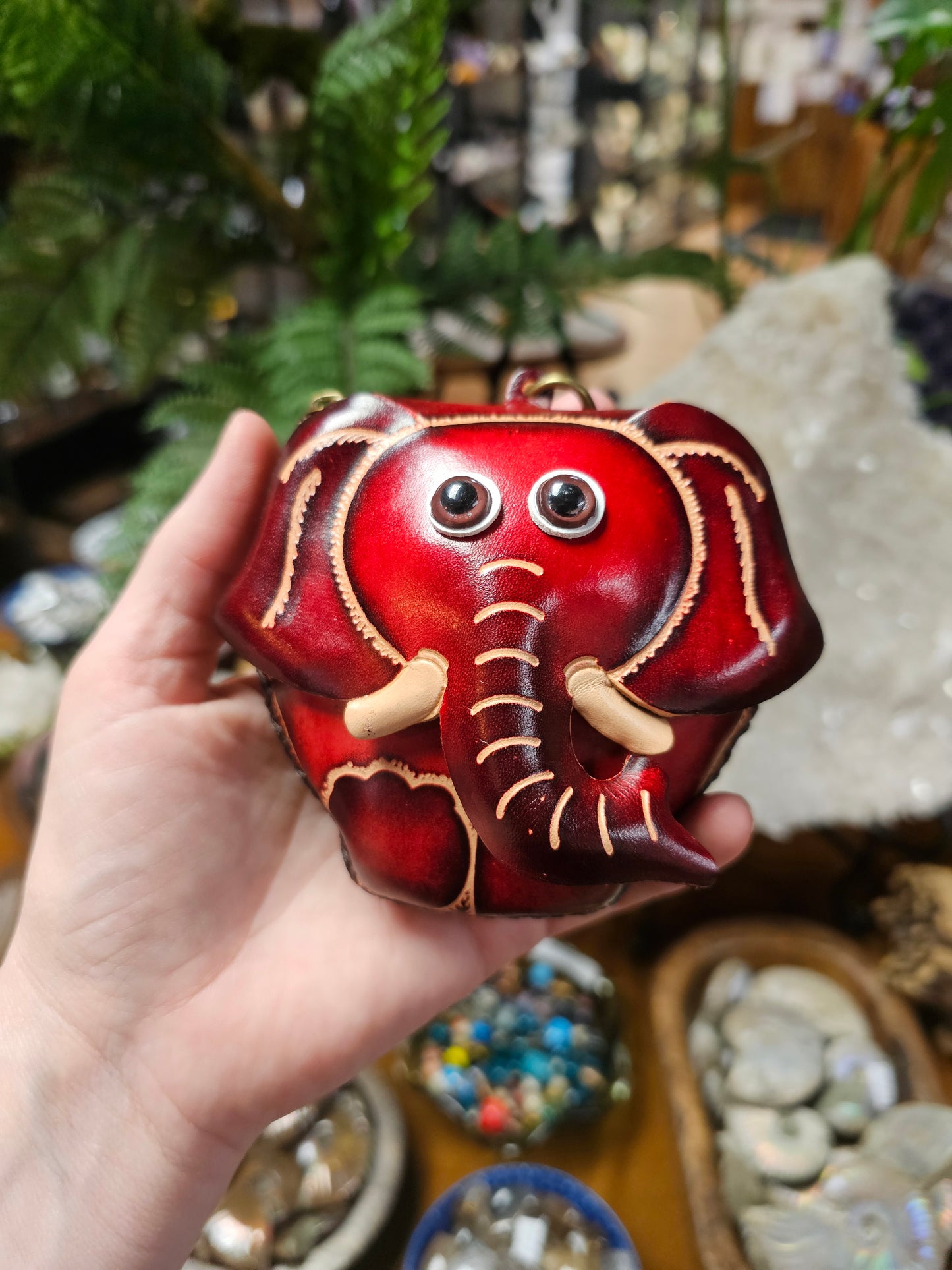 Elephant coin purse