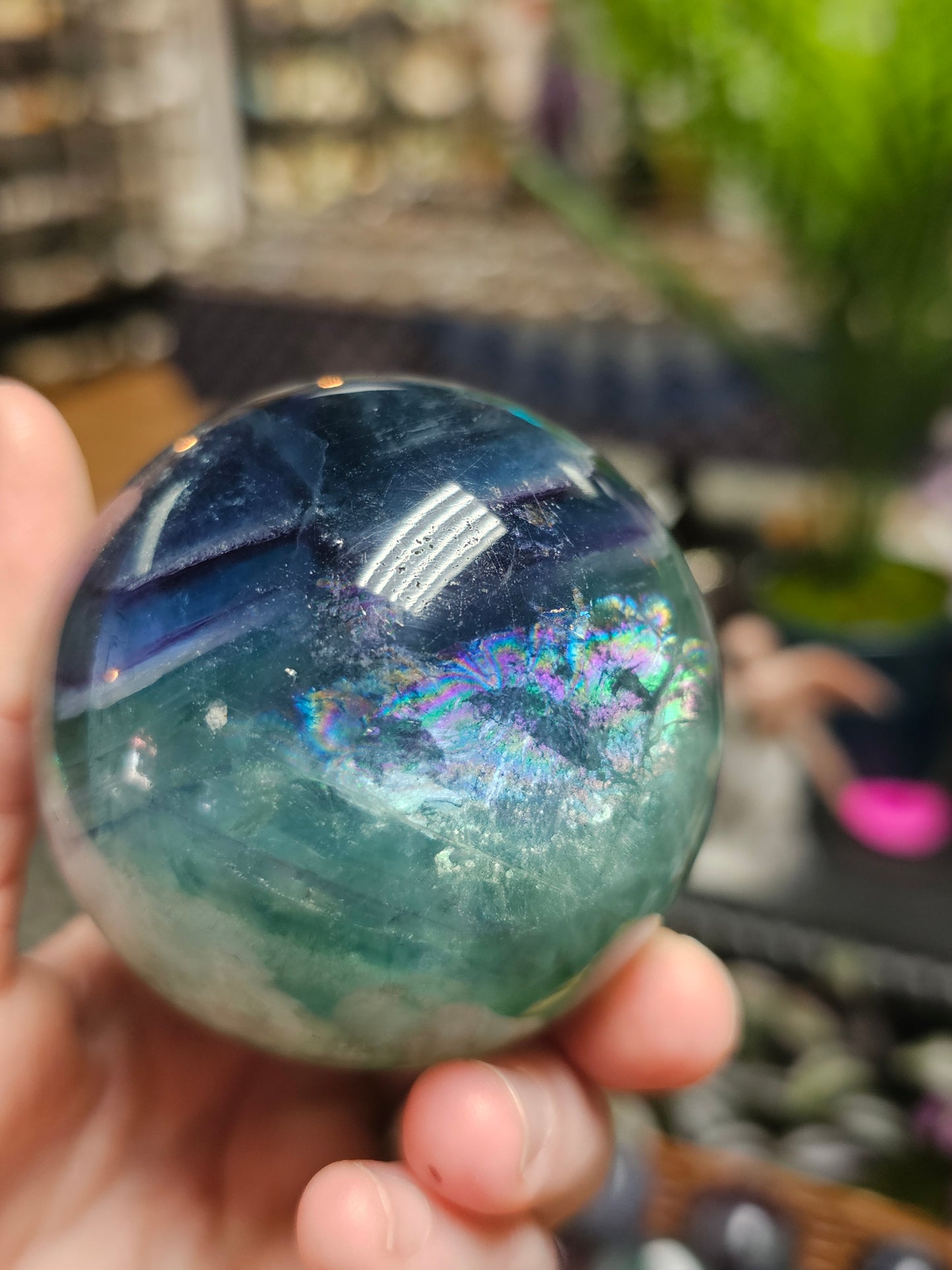 Fluorite Sphere