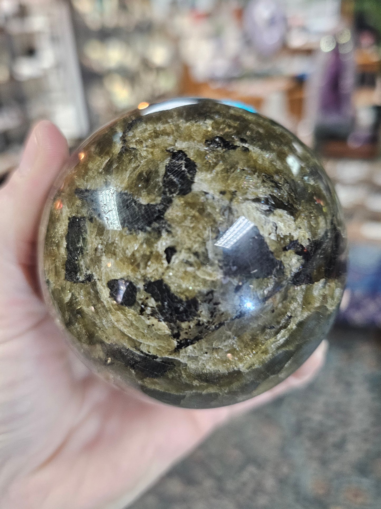 Labradorite Sphere