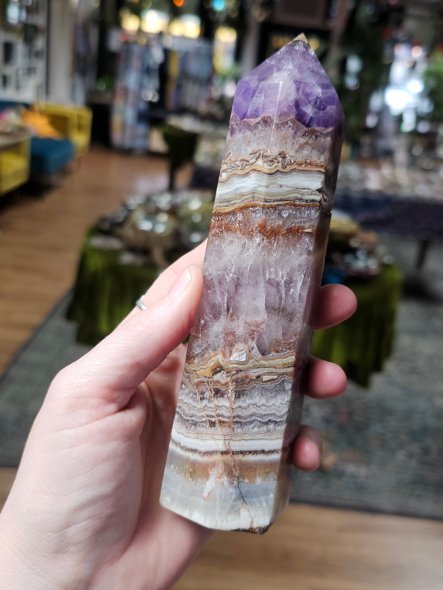 Amethyst Agate tower
