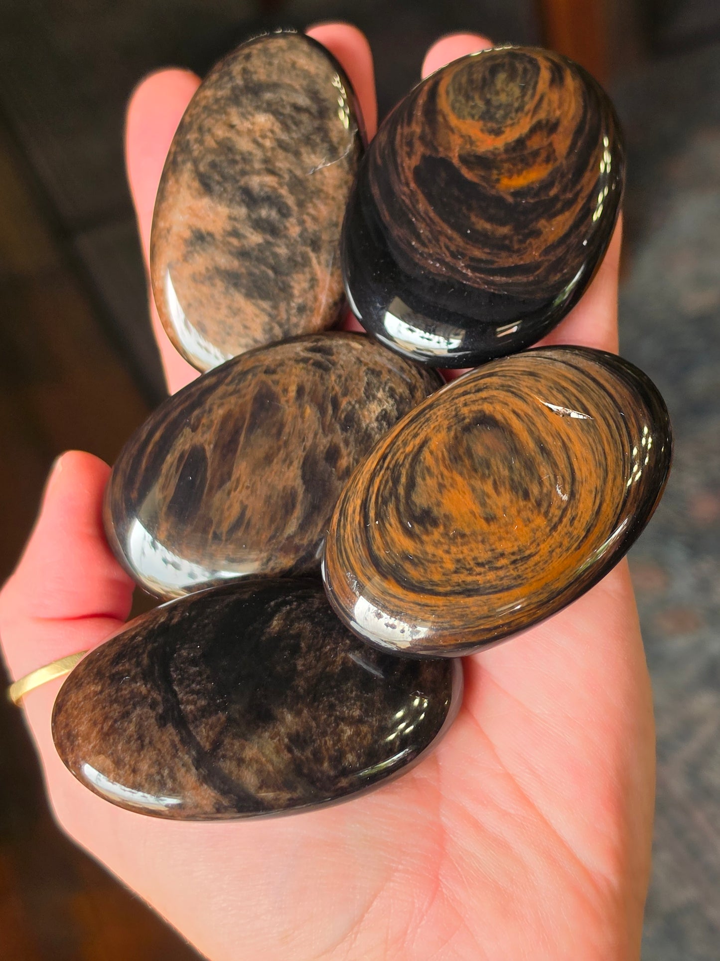 Copper Sheen Obsidian