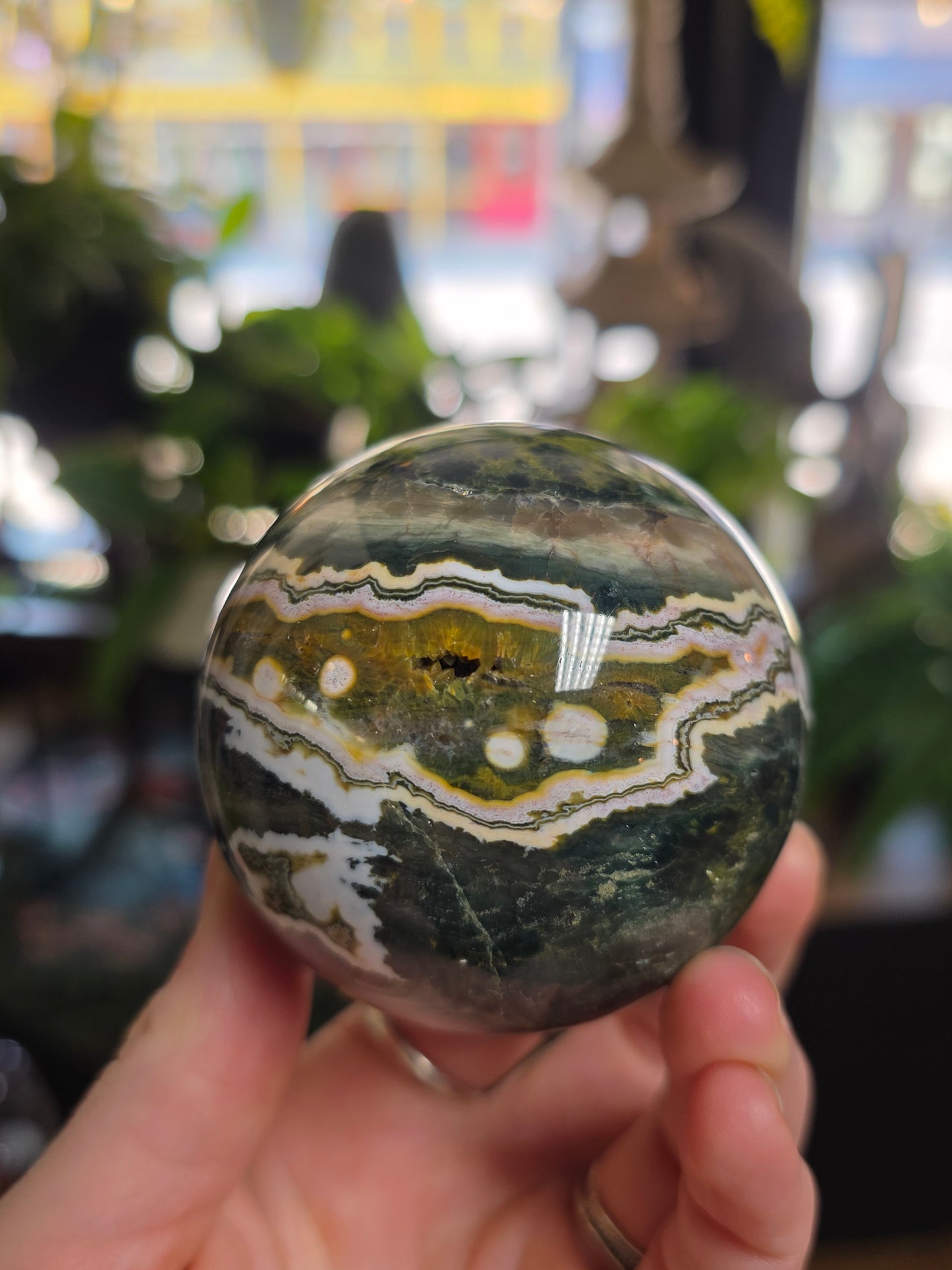 Kabamby Ocean Jasper Sphere