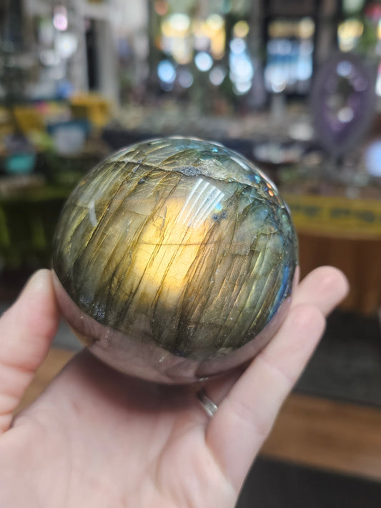 Labradorite Sphere