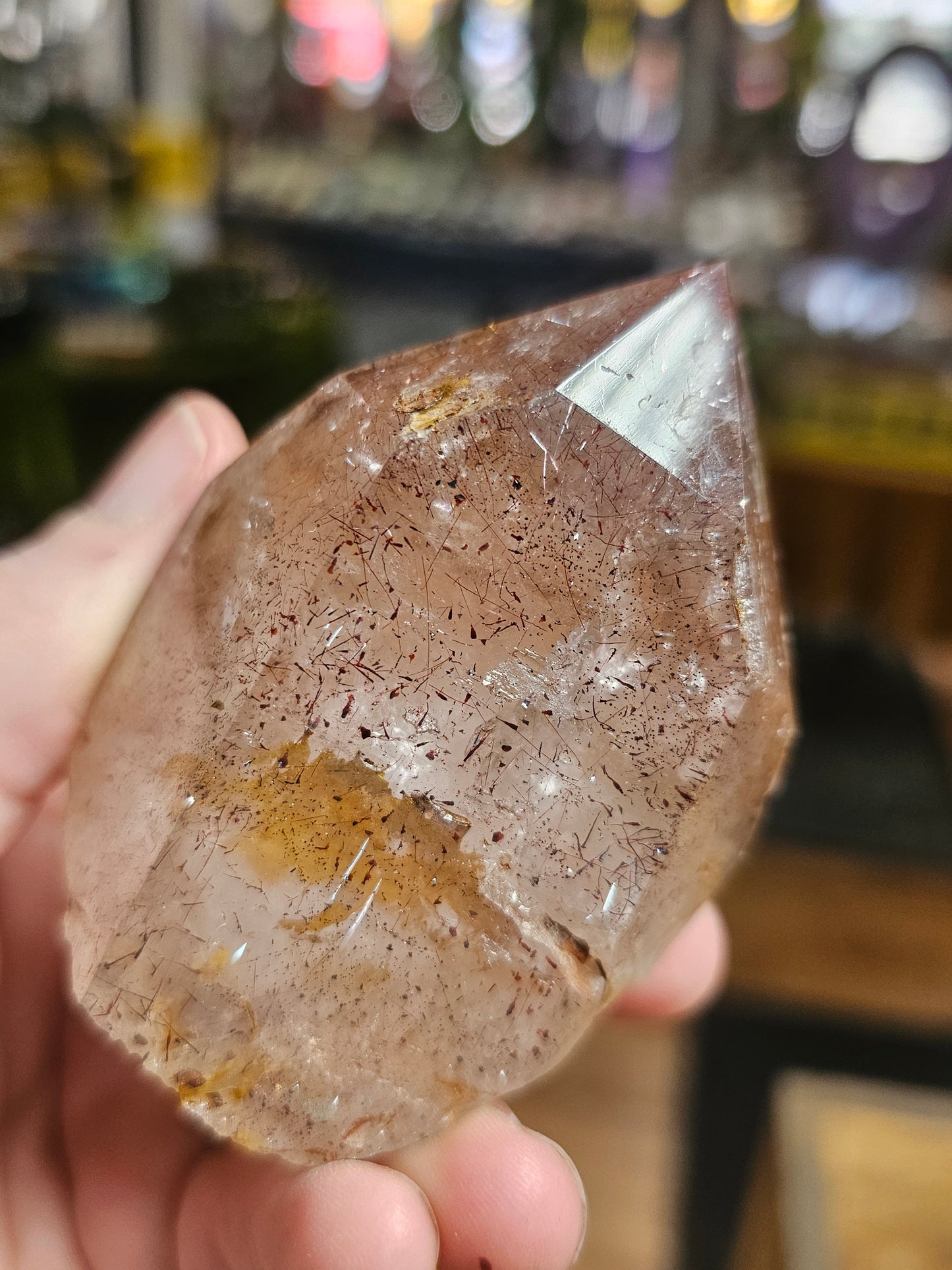 Lepidocrocite in Quartz