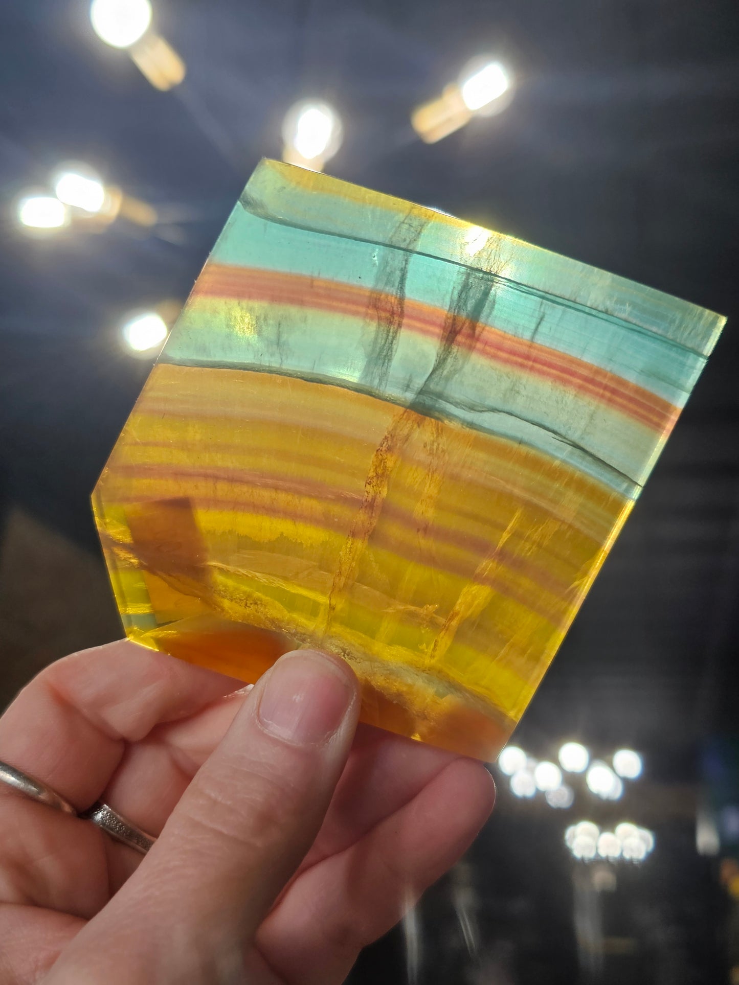 Polished Fluorite Window