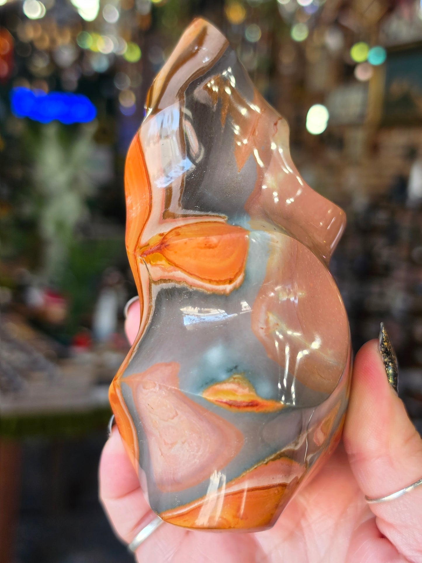Polychrome Jasper Flame