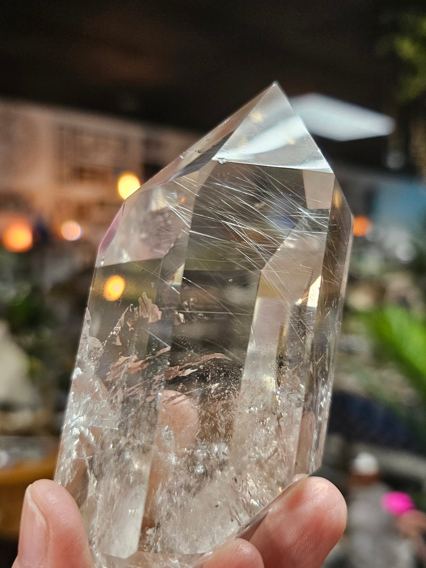 Polished Rutilated Quartz DT