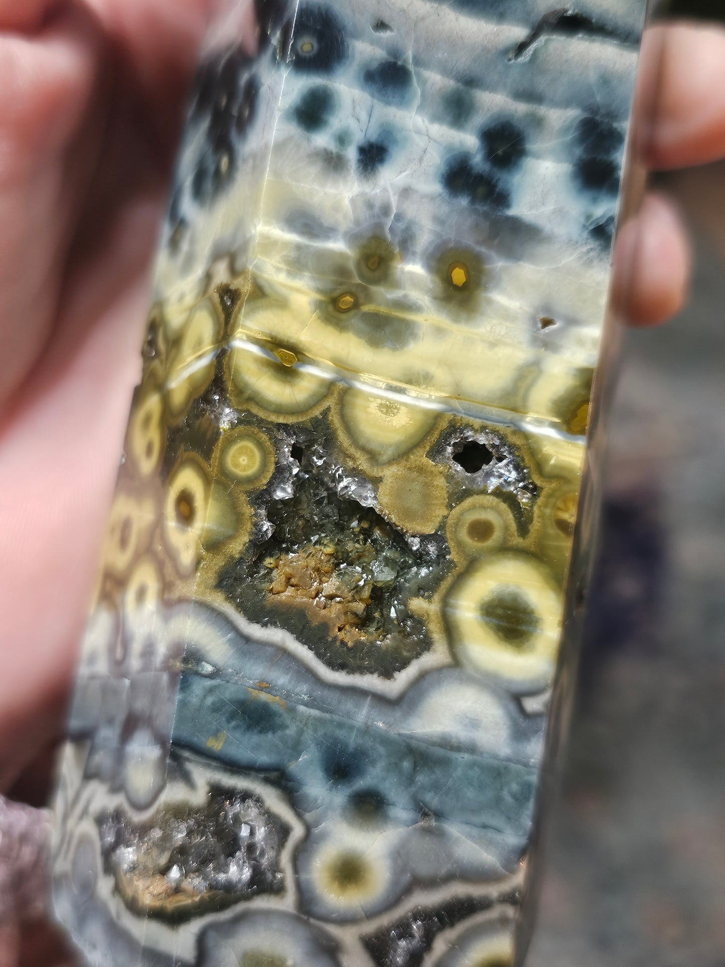 Orbicular Jasper Tower