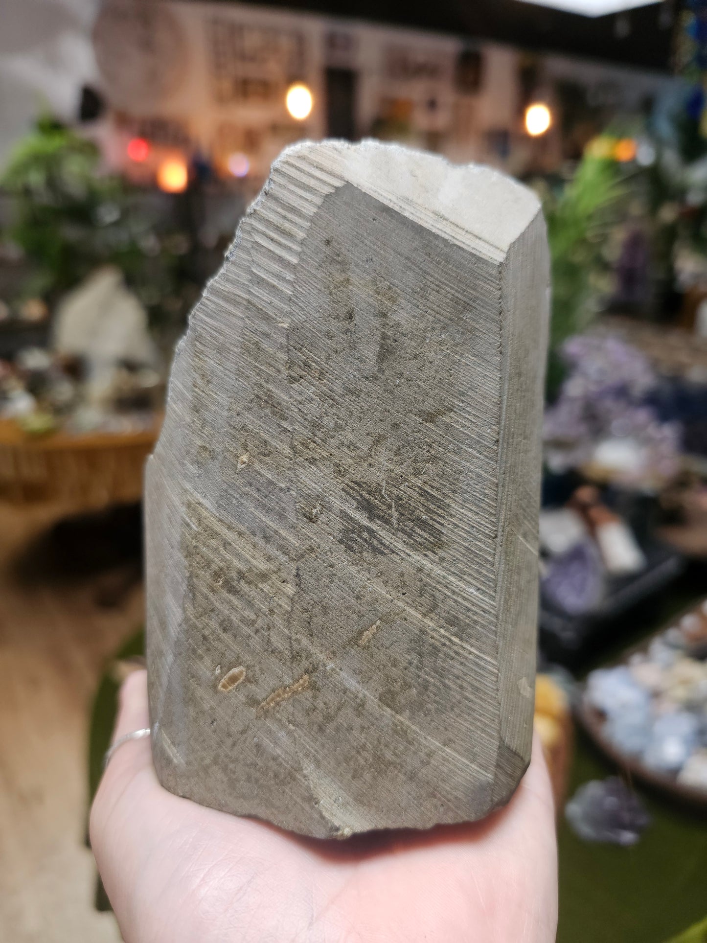 Black Amethyst Cut Base