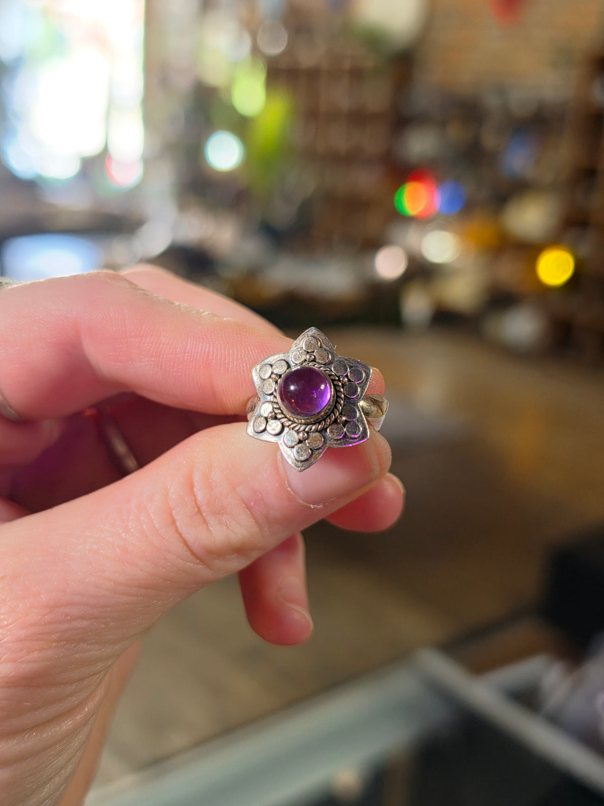Amethyst Ring Size 8