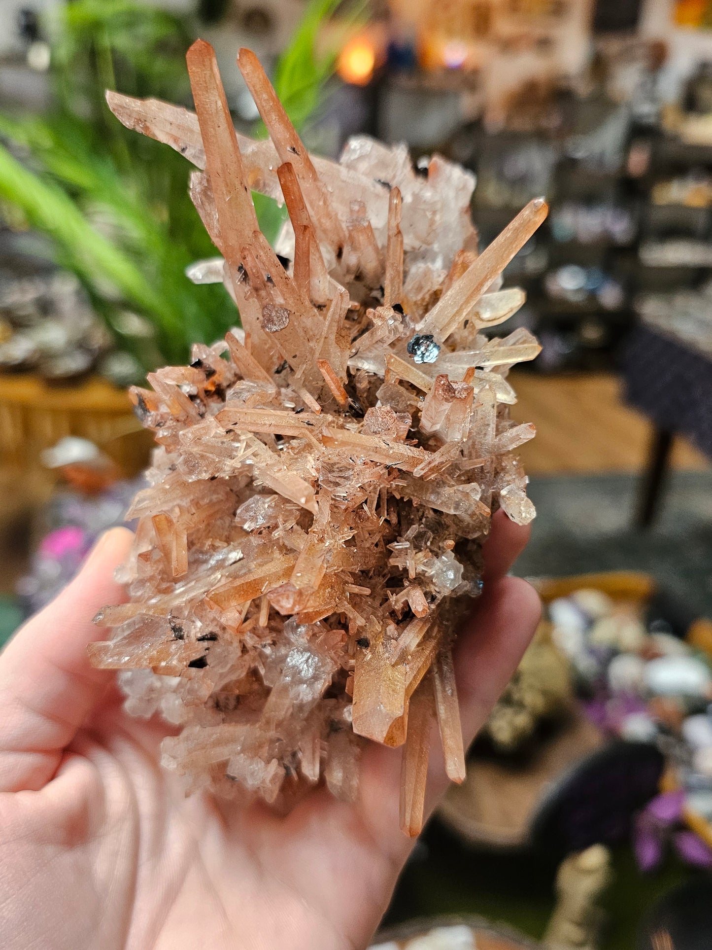 Specular Hematite on Quartz