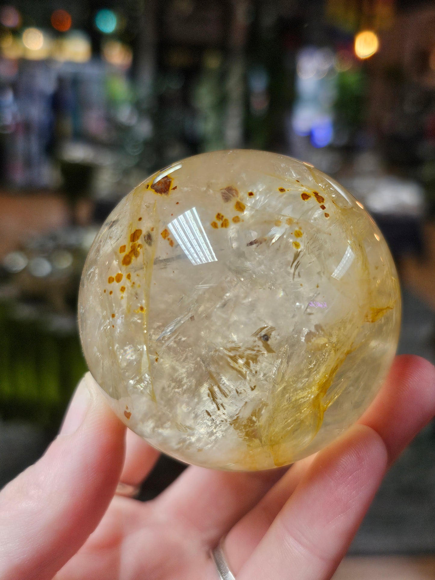 Included Golden Healer Quartz