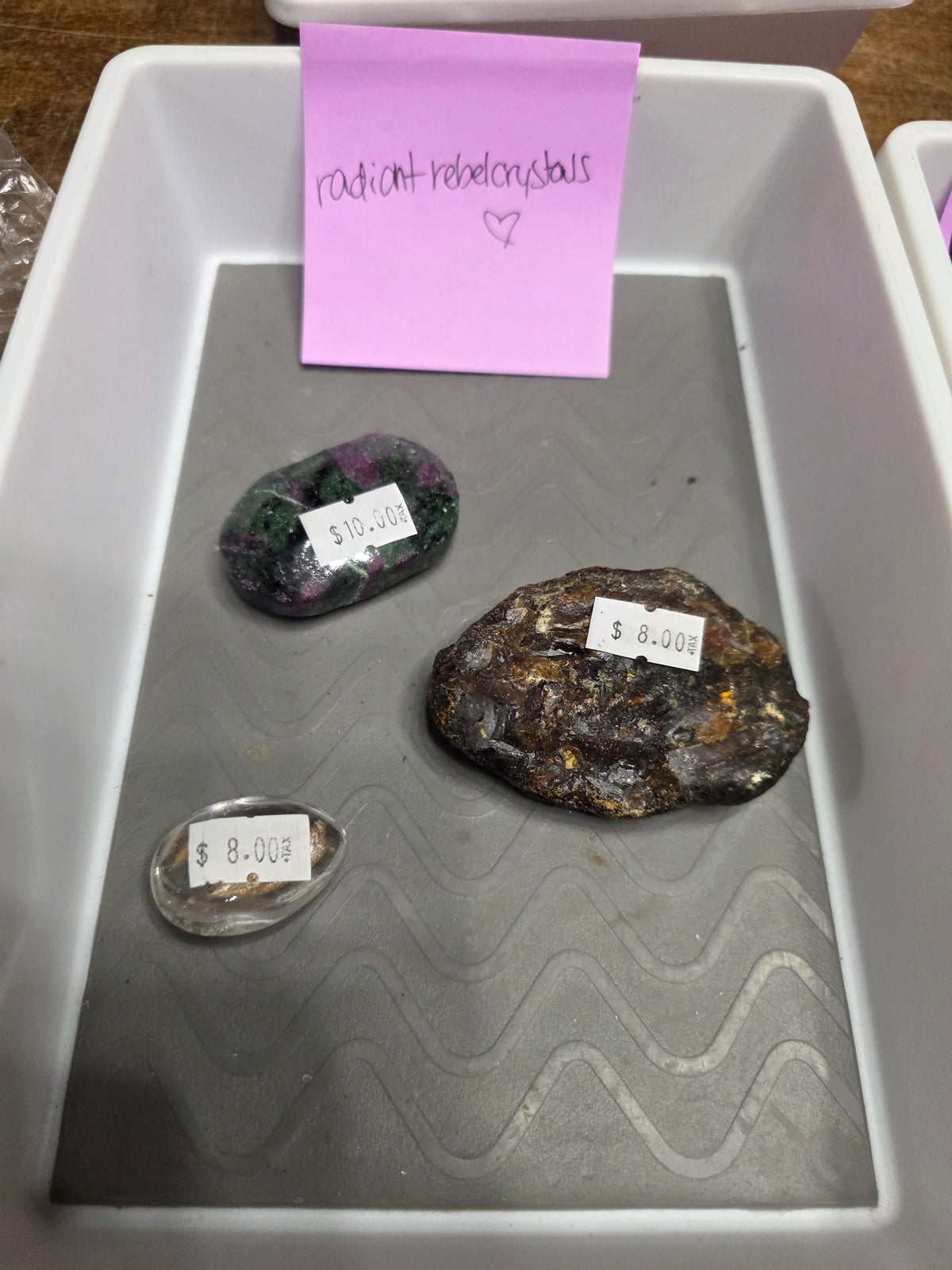 Radiant rebel crystals 9/26 Live Sale Basket