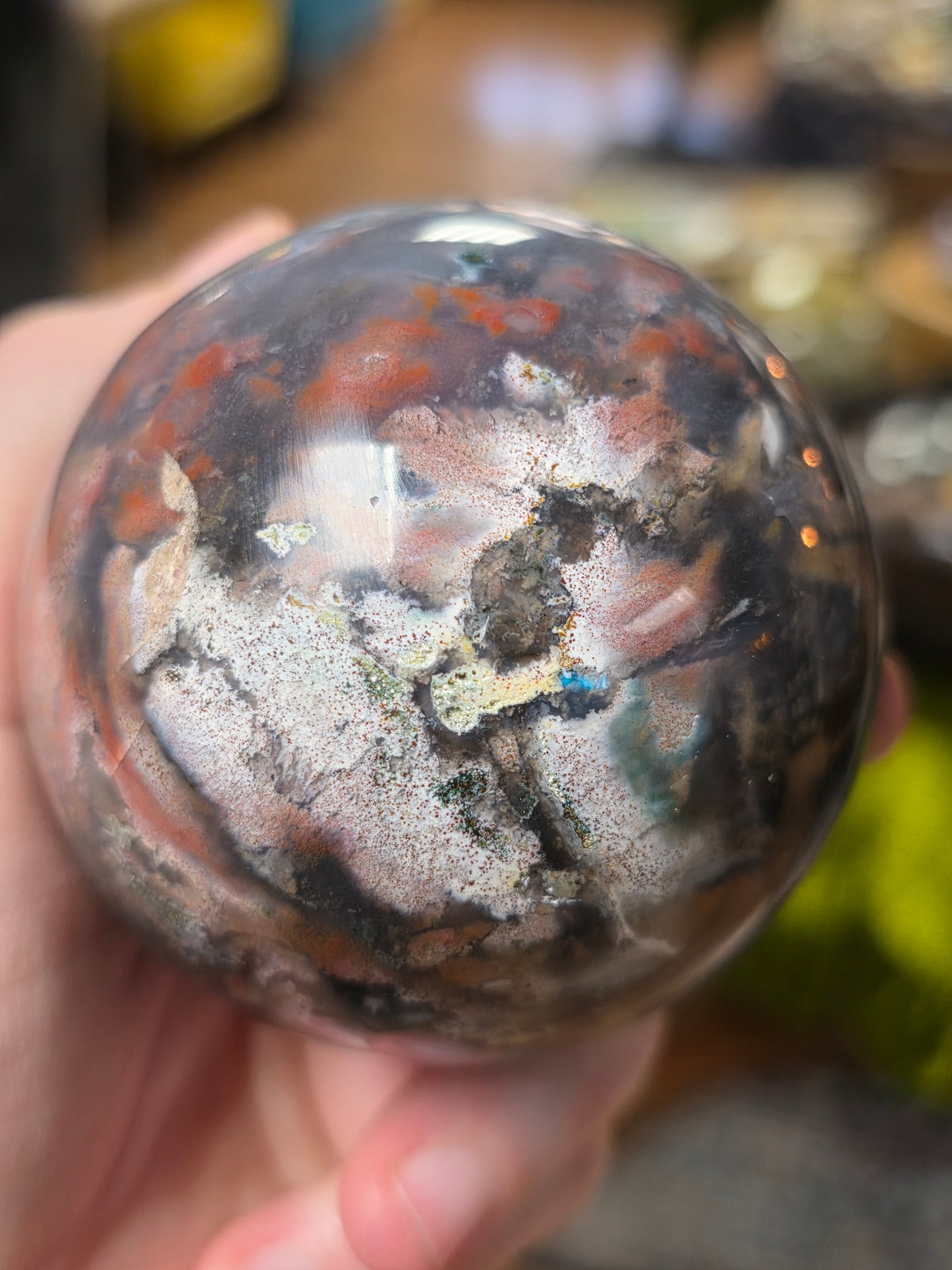 Cosmic Jasper Sphere