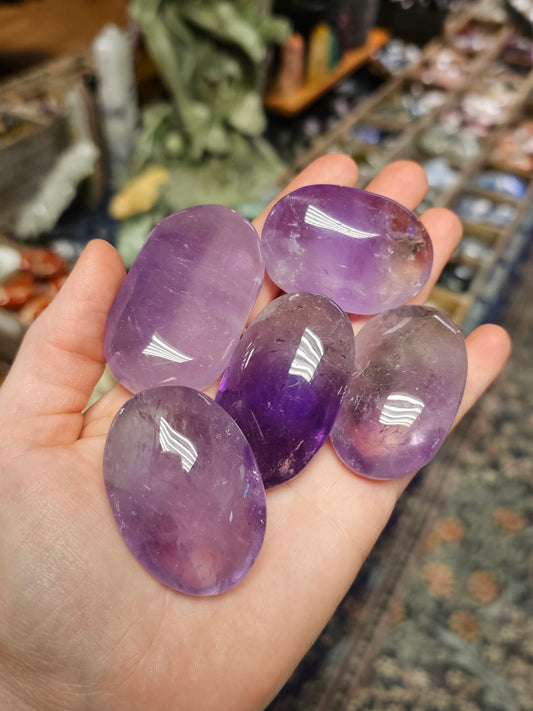 Amethyst Palmstone