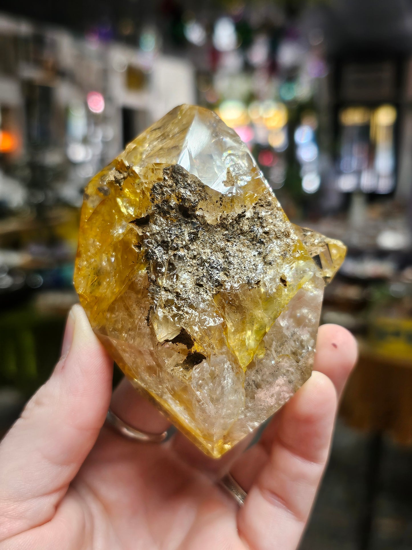 Golden Healer Herkimer Diamond