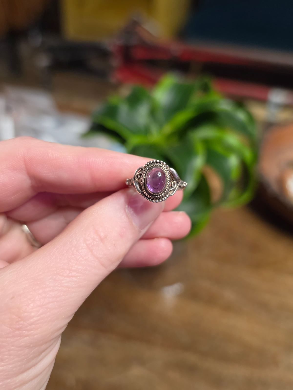 Amethyst Ring Size 7