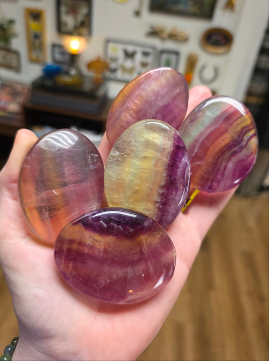 Candy Fluorite Palmstone
