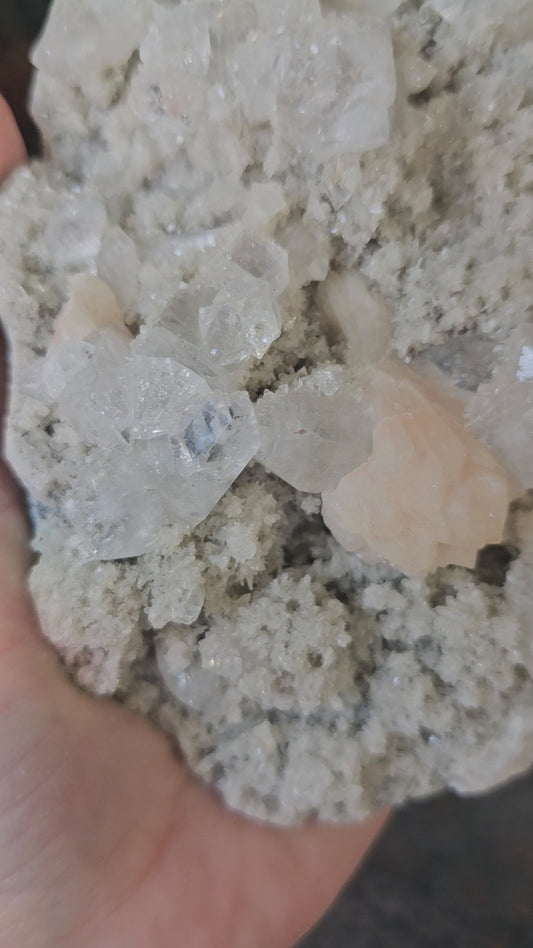 Apophyllite and Stilbite
