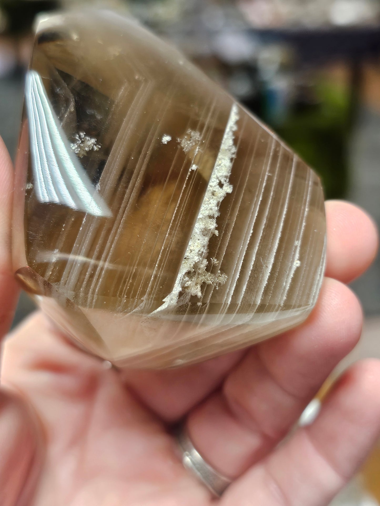 Phantom Inclusion Smoky Quartz