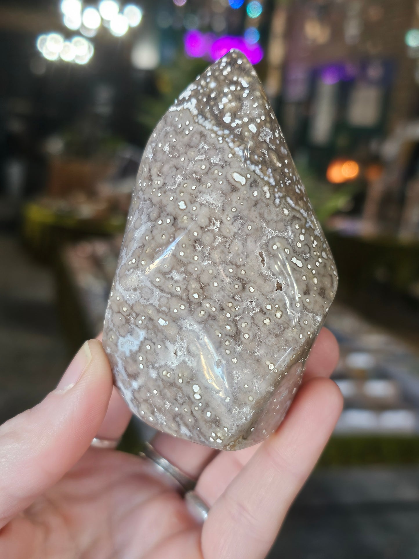 Orbicular Jasper Flame