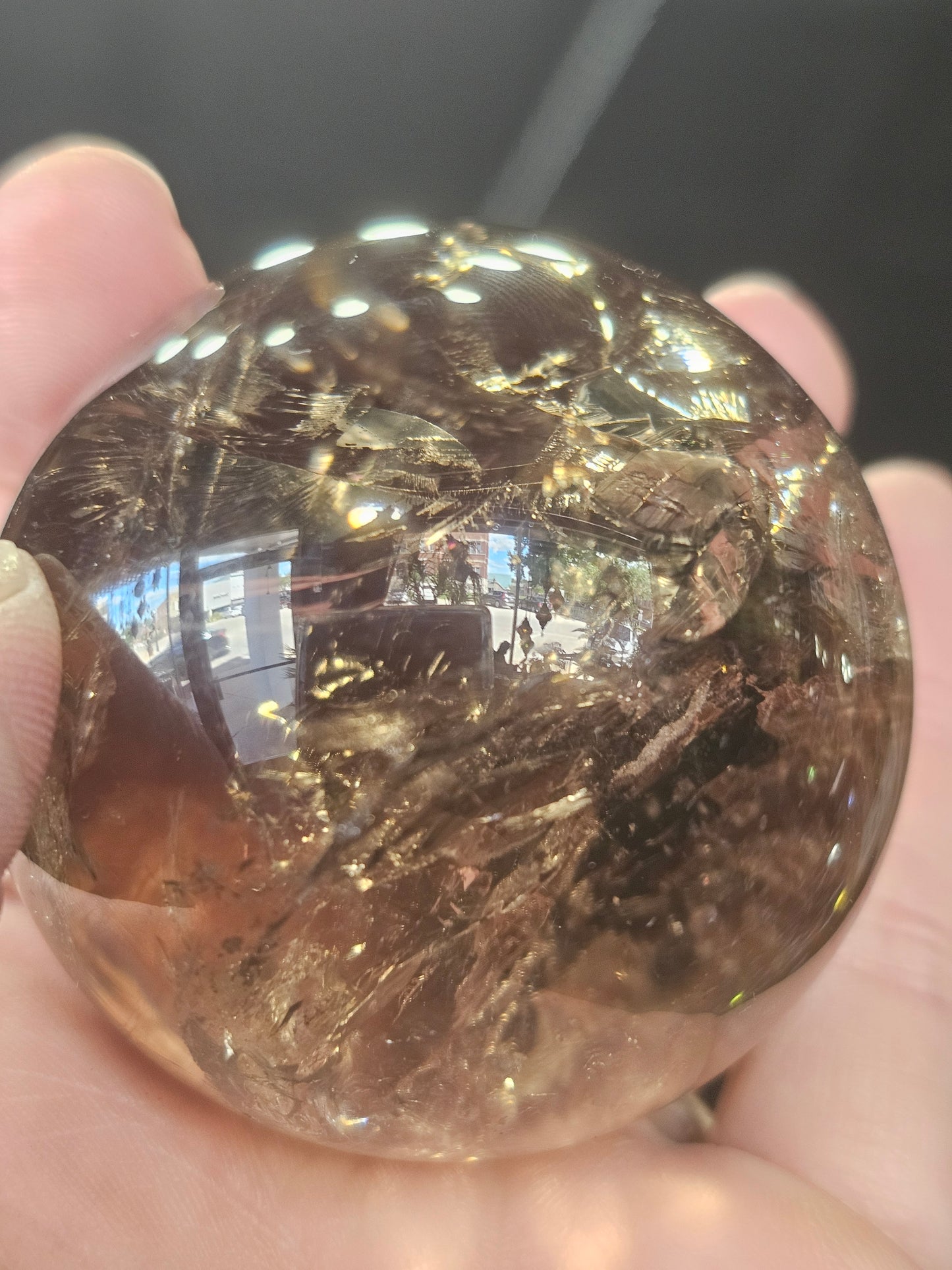 Smoky Quartz Sphere