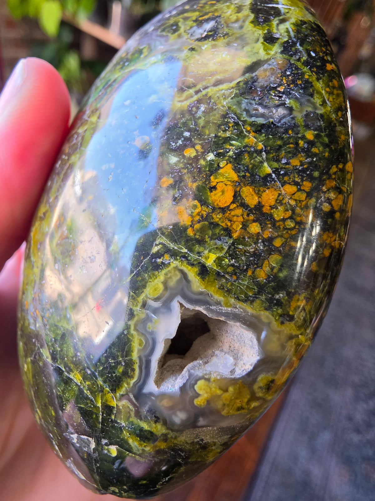 Common Green Opal Freeform