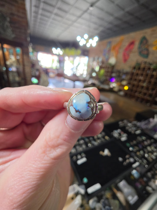 Golden Hills Turquoise Ring Size 7