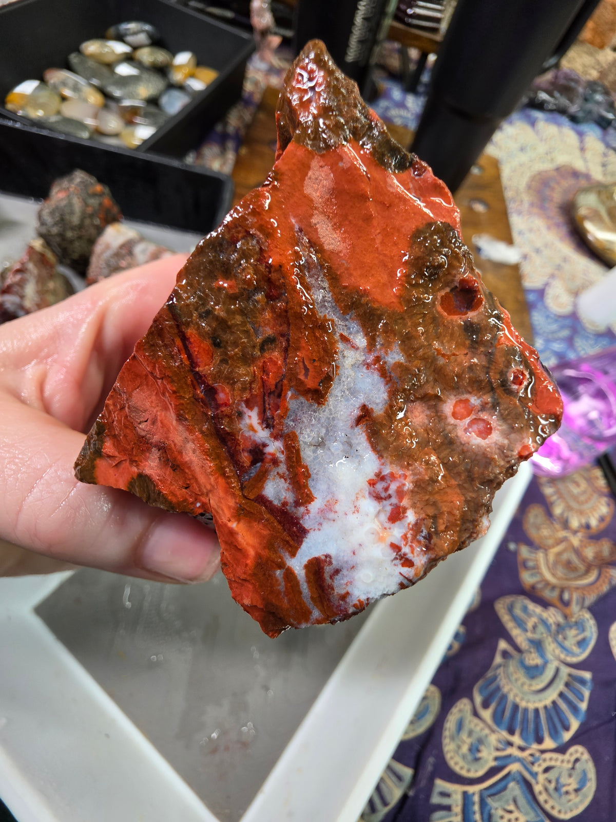 Orbicular Jasper Rough